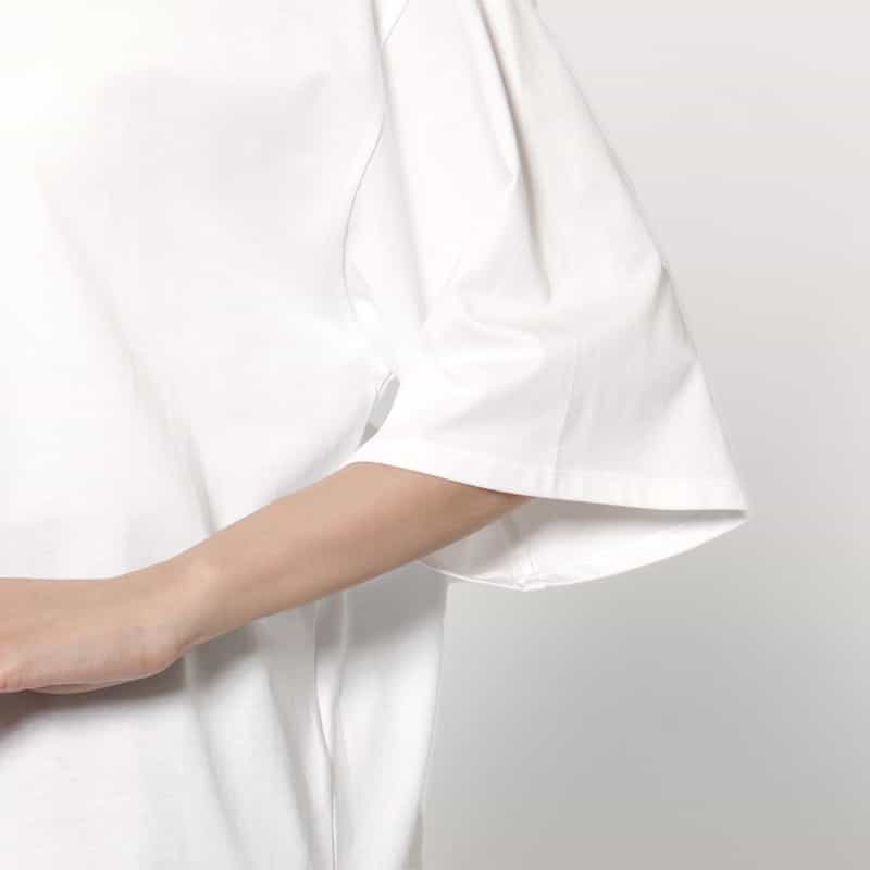 LOULOU DE SAISON LOU LOU DE SAISON ＜ルル デ セゾン＞ コットンジャージーカットソー WHITE