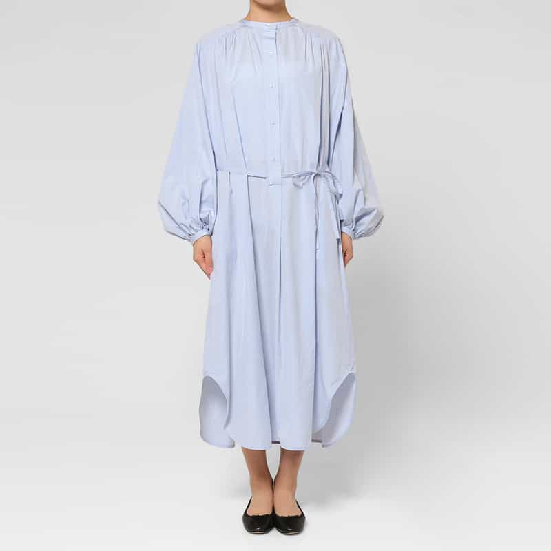 LOULOU DE SAISON LOU LOU DE SAISON ＜ルル デ セゾン＞ ルーズフィットシャツドレス LIGHT BLUE