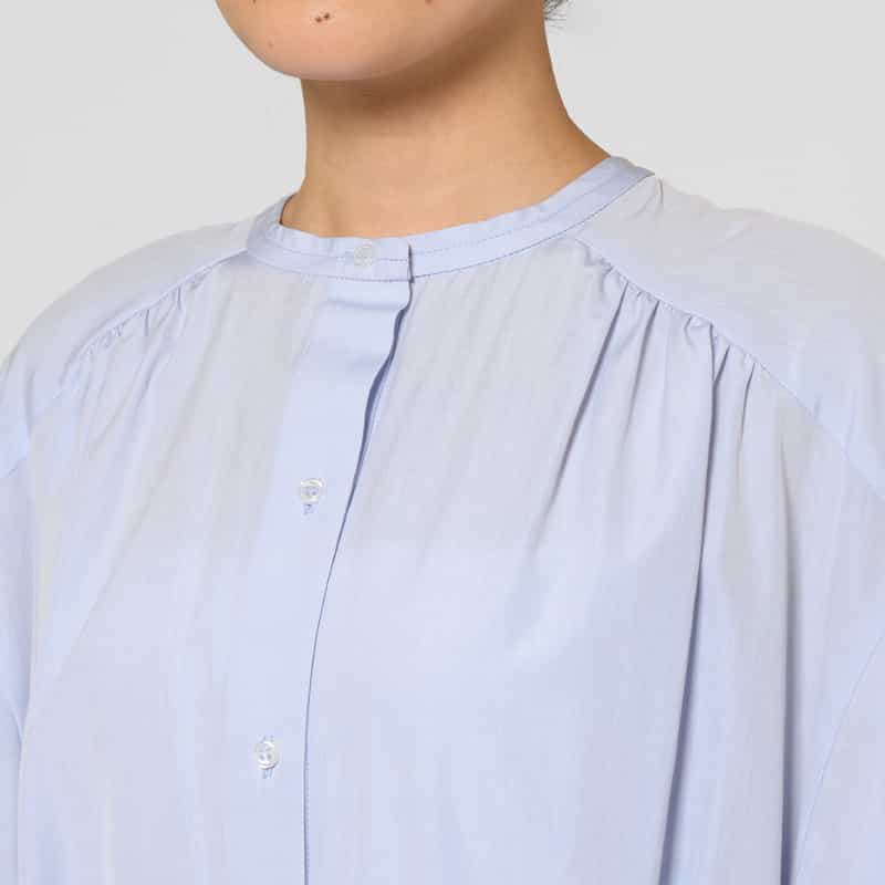 LOULOU DE SAISON LOU LOU DE SAISON ＜ルル デ セゾン＞ ルーズフィットシャツドレス LIGHT BLUE