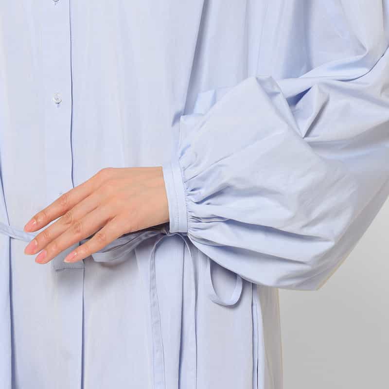 LOULOU DE SAISON LOU LOU DE SAISON ＜ルル デ セゾン＞ ルーズフィットシャツドレス LIGHT BLUE