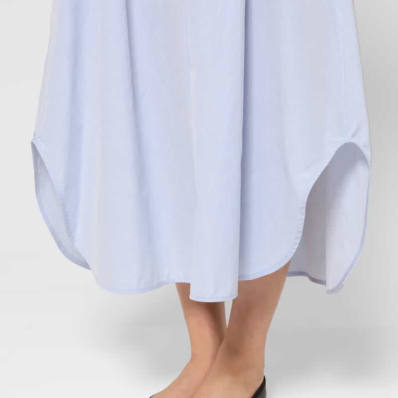 LOULOU DE SAISON LOU LOU DE SAISON ＜ルル デ セゾン＞ ルーズフィットシャツドレス LIGHT BLUE