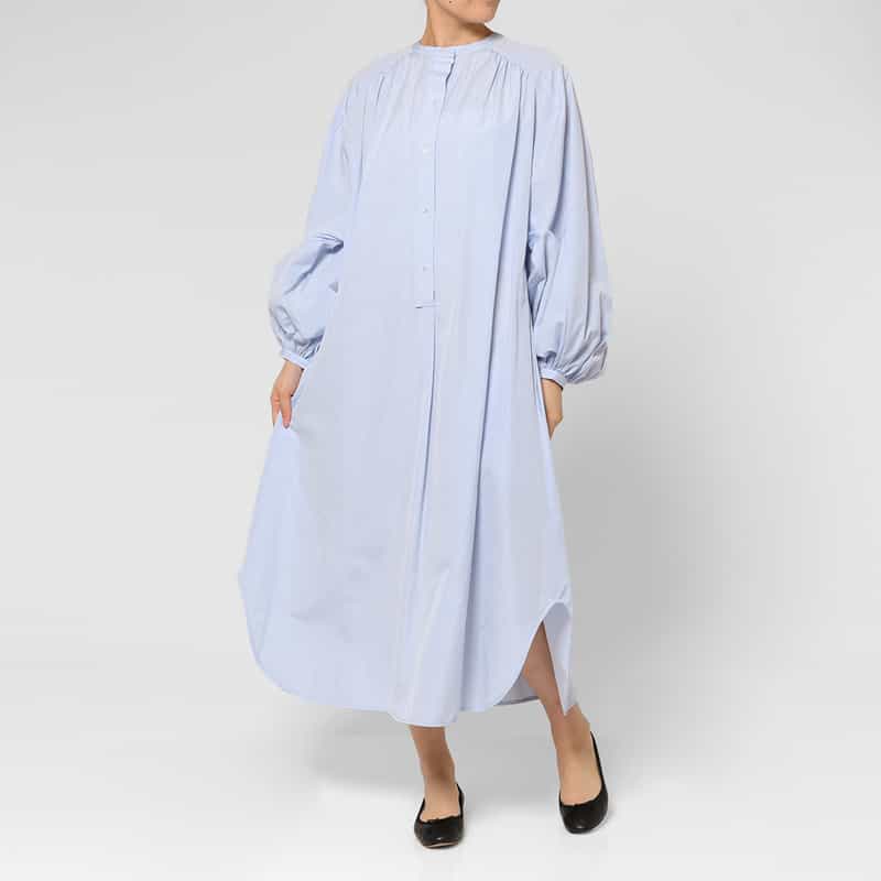 LOULOU DE SAISON LOU LOU DE SAISON ＜ルル デ セゾン＞ ルーズフィットシャツドレス LIGHT BLUE