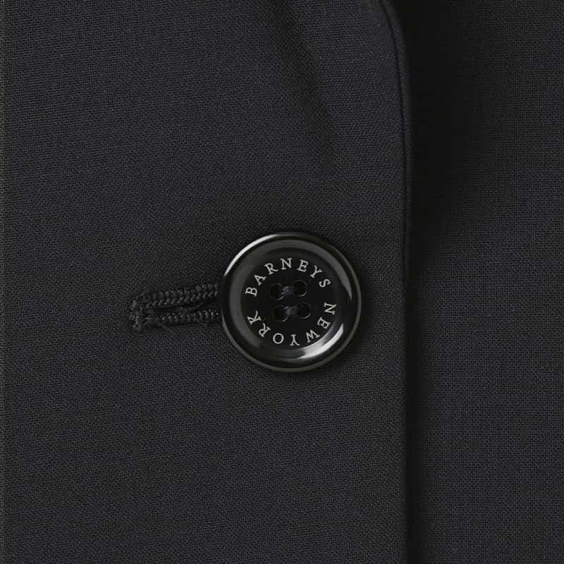 BARNEYS NEW YORK セットアップ トロピカルウール素材 テーラードジャケット NAVY