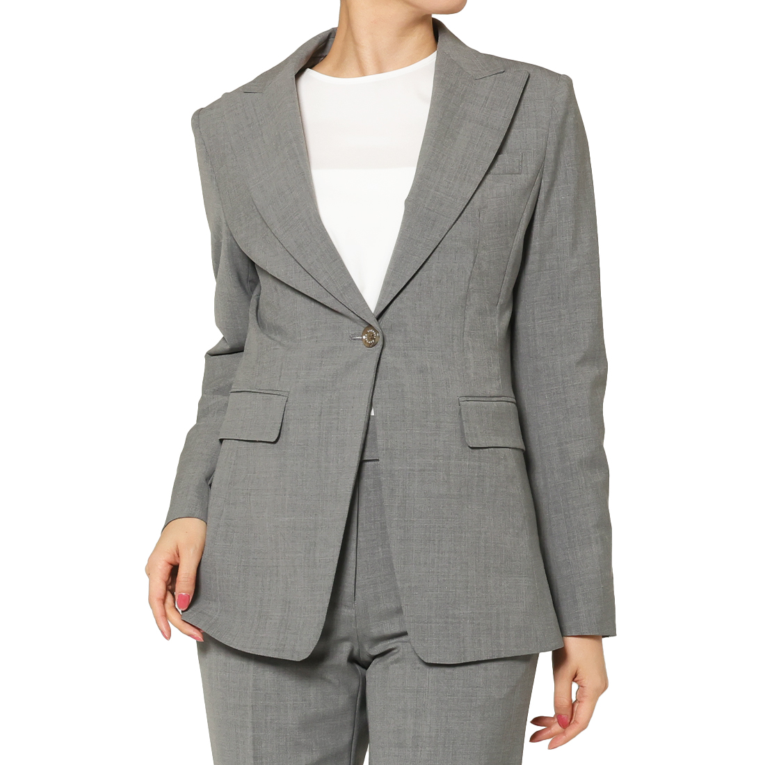 セットアップ トロピカルウール素材 テーラードジャケット