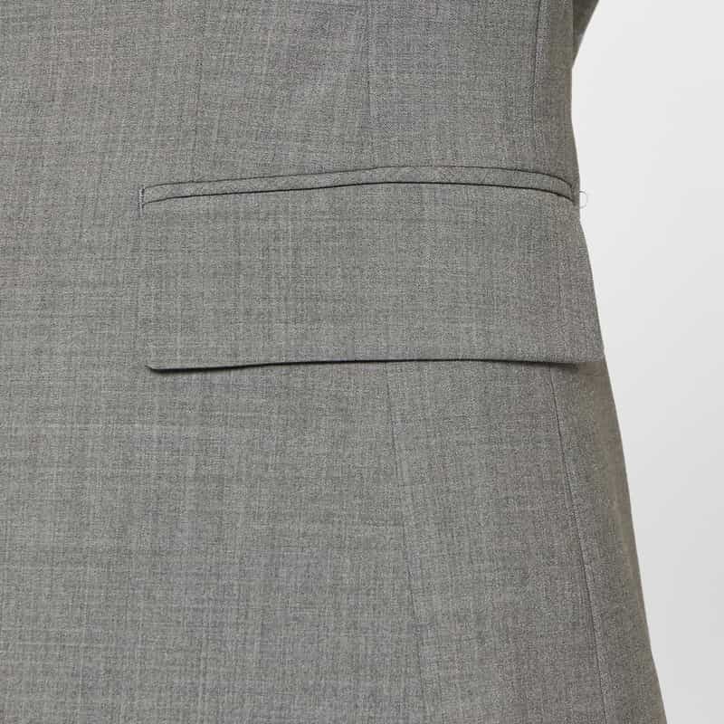 BARNEYS NEW YORK セットアップ トロピカルウール素材 テーラードジャケット LIGHT GRAY