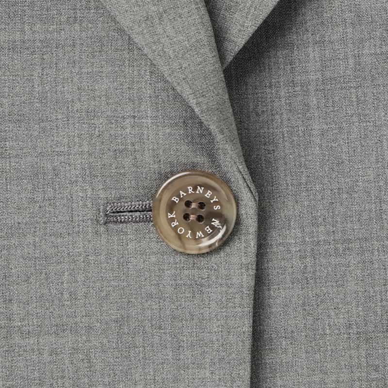 BARNEYS NEW YORK セットアップ トロピカルウール素材 テーラードジャケット LIGHT GRAY
