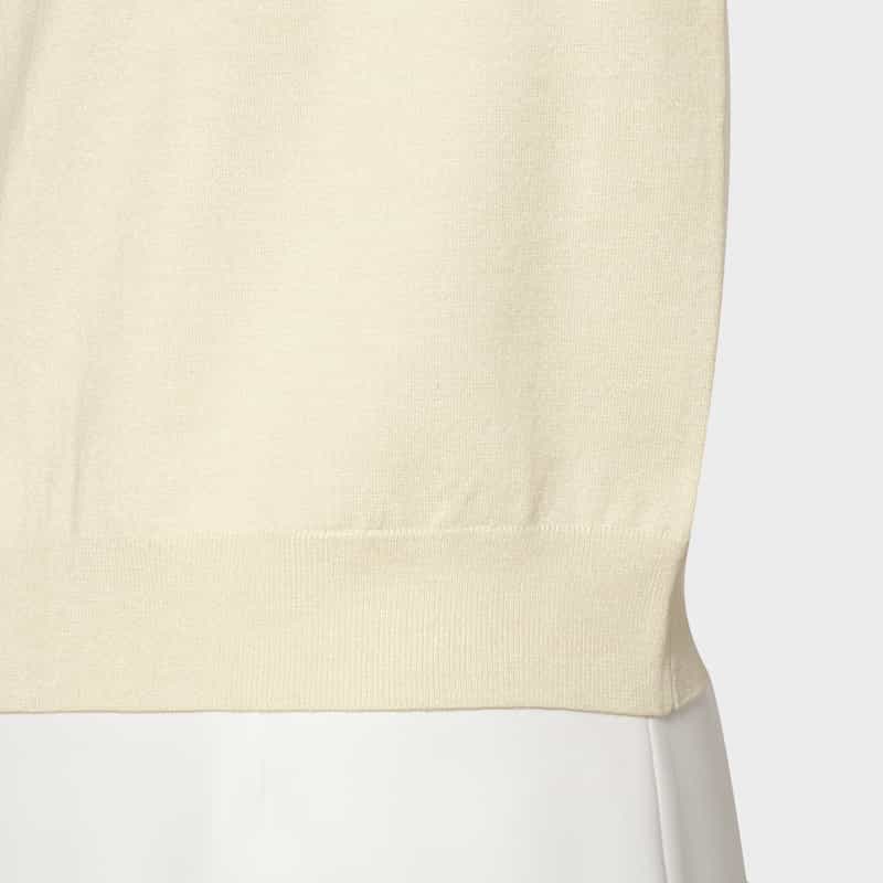 PIPPIOLINO PIPPIOLINO＜ピッピオリーノ＞ バーニーズ　ニューヨーク限定 クルーネックニットプルオーバー WHITE