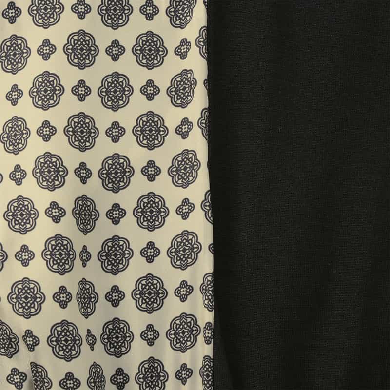 PIPPIOLINO PIPPIOLINO＜ピッピオリーノ＞ バーニーズ　ニューヨーク限定 シルクコンビネーションニットカーディガン BLACK