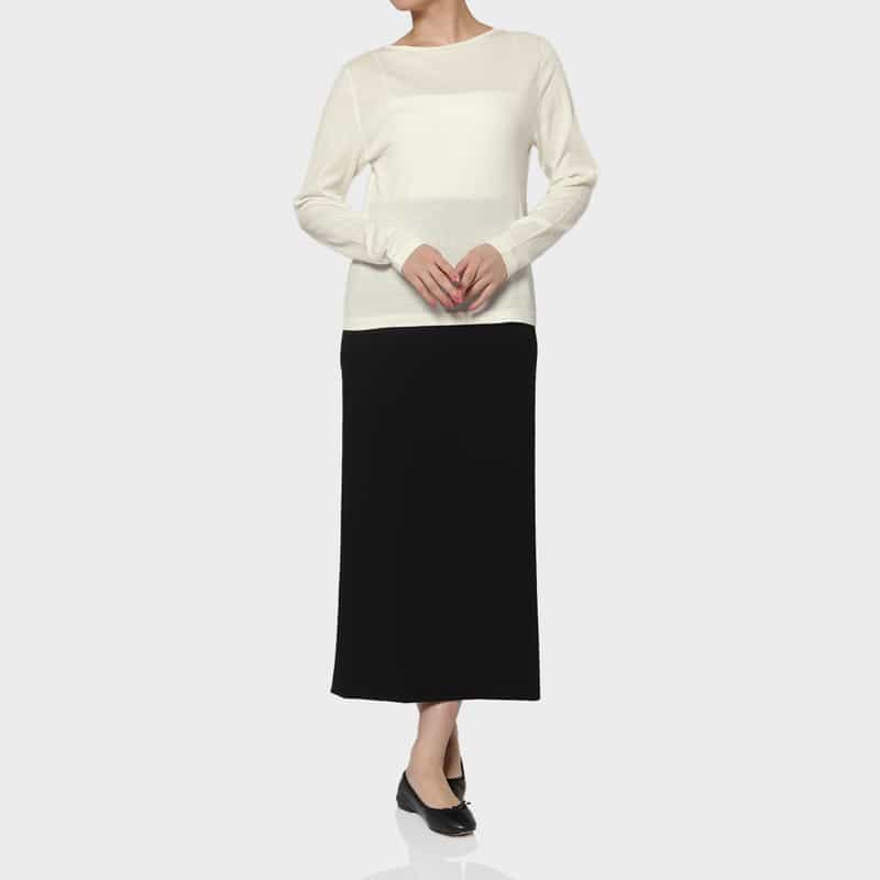 PIPPIOLINO PIPPIOLINO＜ピッピオリーノ＞ バーニーズ　ニューヨーク限定 ボートネックカットソー WHITE