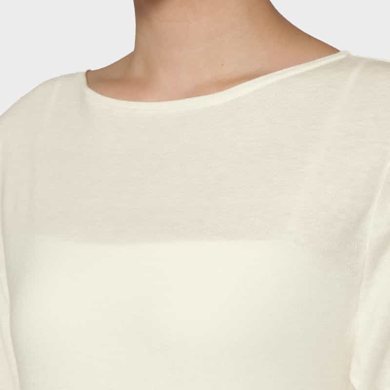 PIPPIOLINO PIPPIOLINO＜ピッピオリーノ＞ バーニーズ　ニューヨーク限定 ボートネックカットソー WHITE