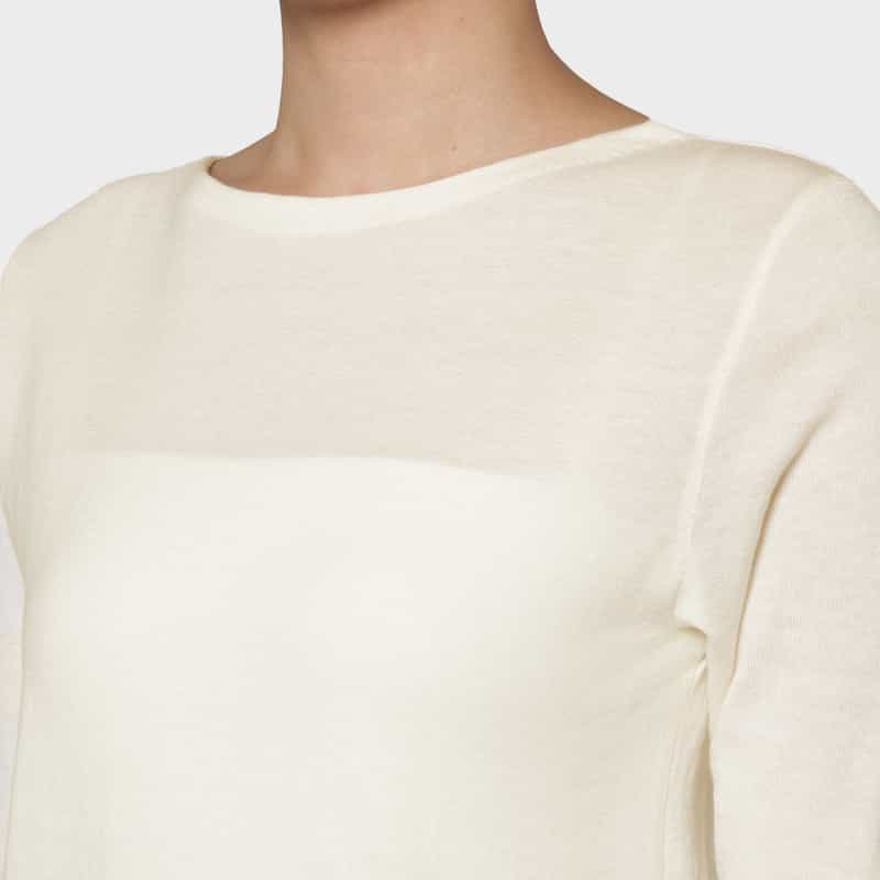 PIPPIOLINO PIPPIOLINO＜ピッピオリーノ＞ バーニーズ　ニューヨーク限定 バックオープンカットソー WHITE