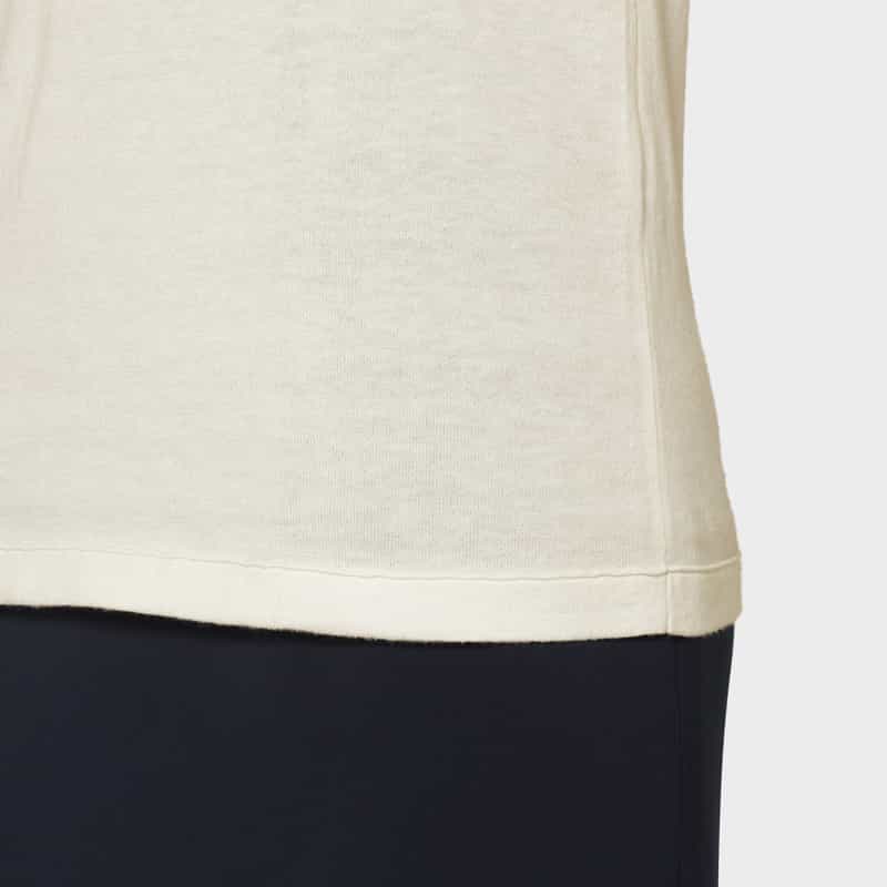 PIPPIOLINO PIPPIOLINO＜ピッピオリーノ＞ バーニーズ　ニューヨーク限定 バックオープンカットソー WHITE