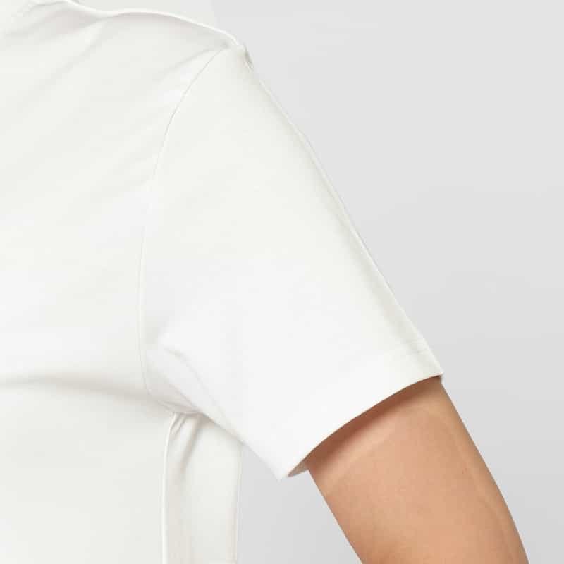 BARNEYS NEW YORK ウォッシャブル スムースコットンTシャツ（アルビニ社製コットン使用） WHITE