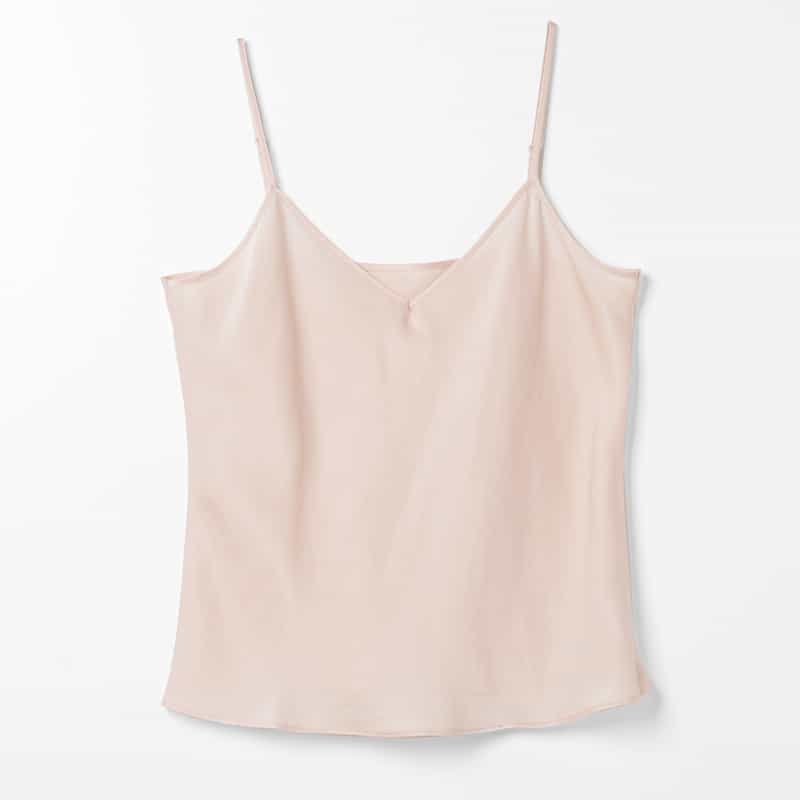 BARNEYS NEW YORK サイドボウ付き ラグランスリーブ レースブラウス （インナーキャミソール付き） PINK