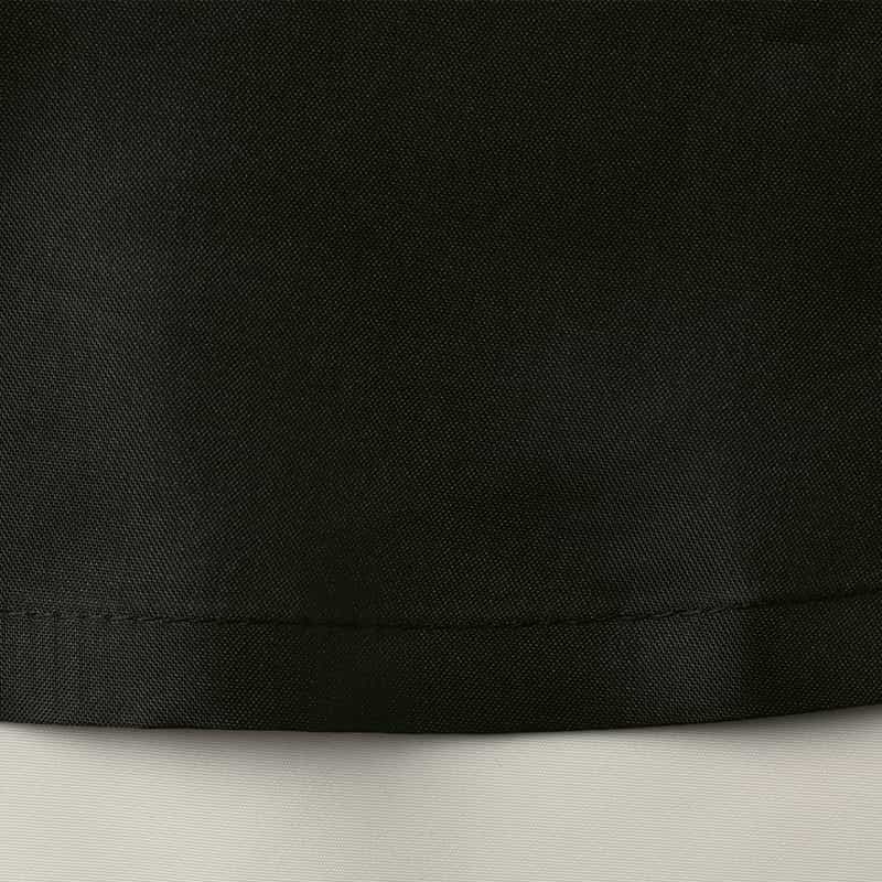 BARNEYS NEW YORK ウォッシャブル バイカラーフレアスカート BLACK