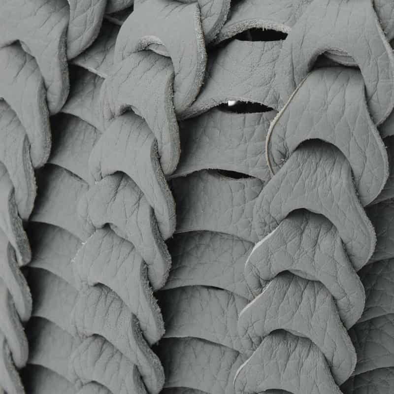 IL MICIO IL MICIO＜イル ミーチョ＞ 巾着バッグ "BOHOSACCHETTO" GRAY