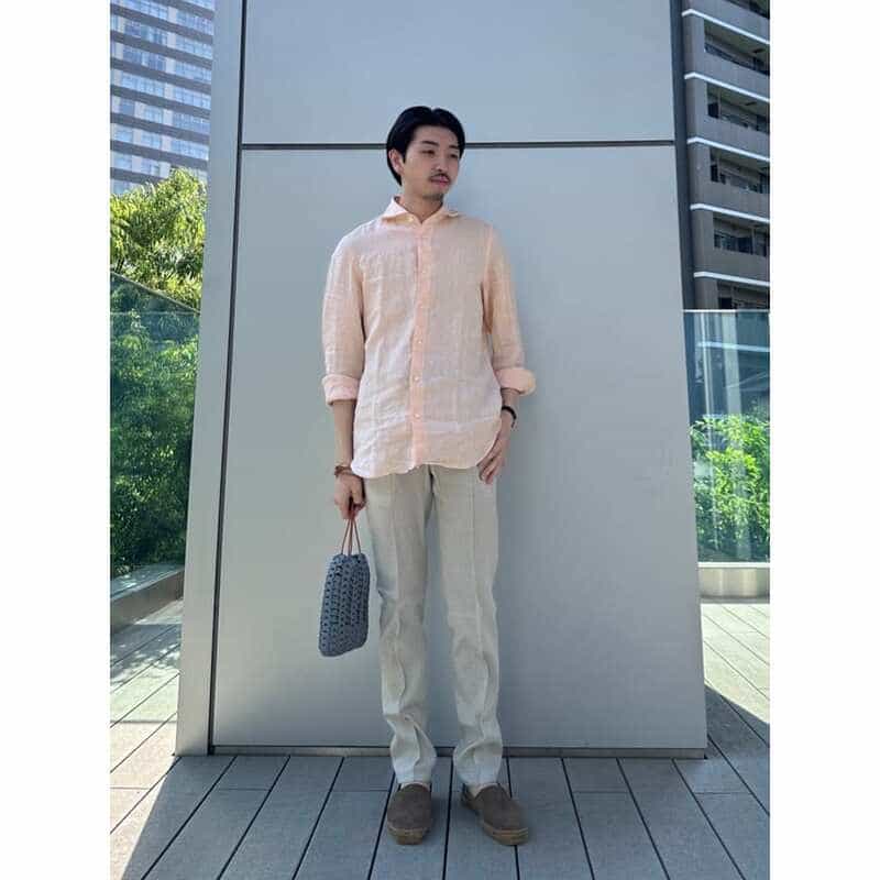 IL MICIO IL MICIO＜イル ミーチョ＞ 巾着バッグ "BOHOSACCHETTO" GRAY