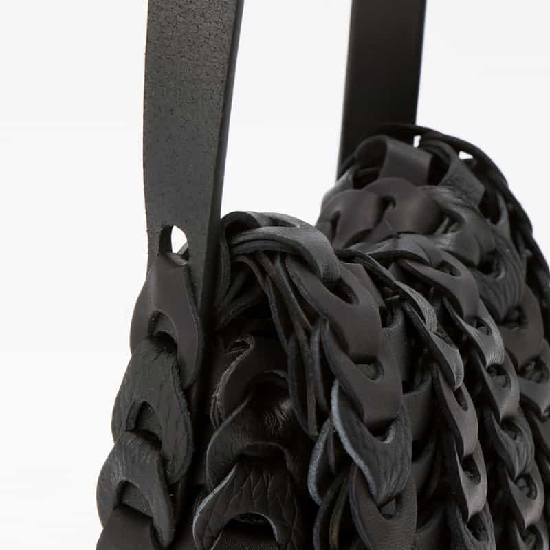 IL MICIO IL MICIO＜イル ミーチョ＞ クロスボディバッグ "B-86" BLACK