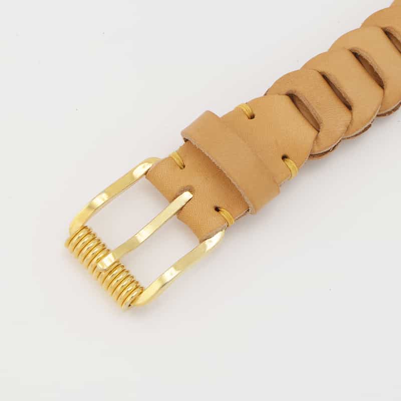 IL MICIO IL MICIO＜イル ミーチョ＞ メッシュベルト BEIGE