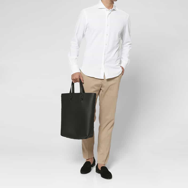 IL MICIO IL MICIO＜イル ミーチョ＞ トートバッグ "N-13" BLACK