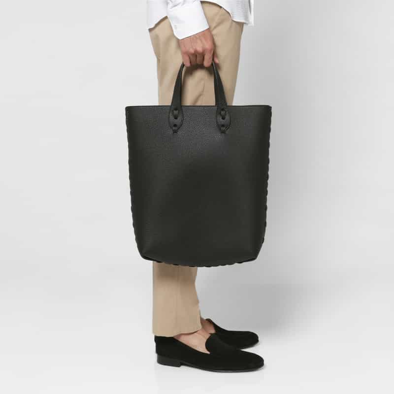 IL MICIO IL MICIO＜イル ミーチョ＞ トートバッグ "N-13" BLACK