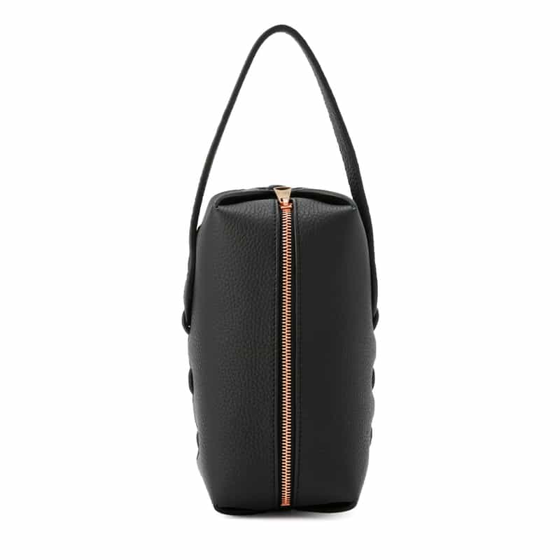 IL MICIO IL MICIO＜イル ミーチョ＞ ハンドルポーチバッグ "N-2" BLACK