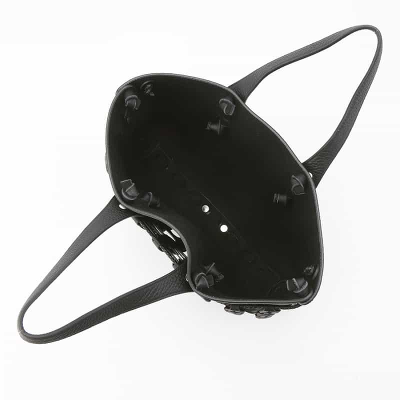 IL MICIO IL MICIO＜イル ミーチョ＞ ミニトートバッグ "NB-1"（S） BLACK