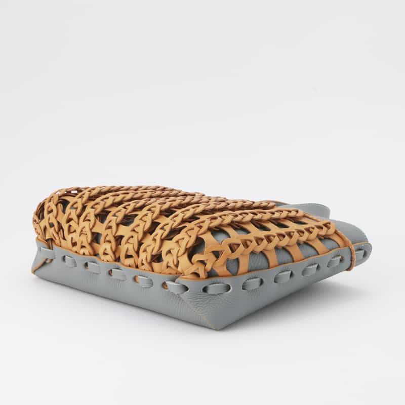 IL MICIO IL MICIO＜イル ミーチョ＞ ミニトートバッグ "NB-1"（S） GRAY