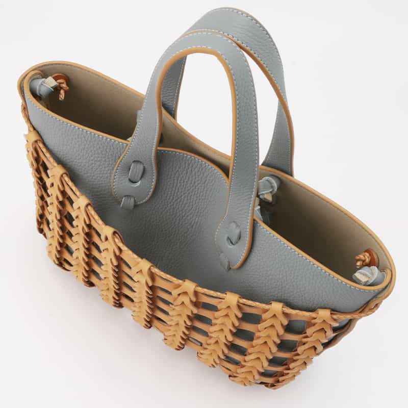 IL MICIO IL MICIO＜イル ミーチョ＞ ミニトートバッグ "NB-1"（S） GRAY