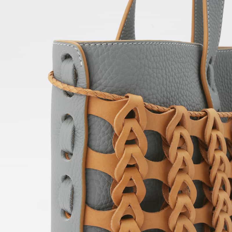 IL MICIO IL MICIO＜イル ミーチョ＞ ミニトートバッグ "NB-1"（S） GRAY