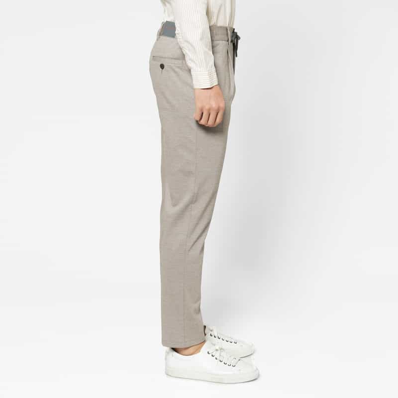 BERNARDO GIUSTI BERNARDO GIUSTI＜ベルナルド ジュスティ＞ ジャージー素材ストレッチパンツ LIGHT GRAY