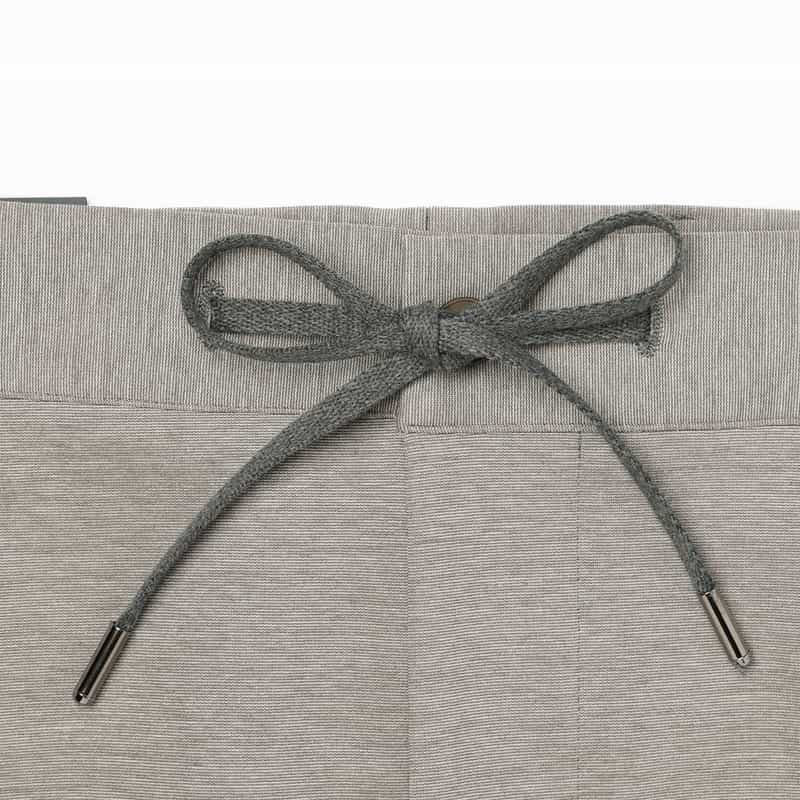 BERNARDO GIUSTI BERNARDO GIUSTI＜ベルナルド ジュスティ＞ ジャージー素材ストレッチパンツ LIGHT GRAY