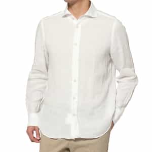 FINAMORE＜フィナモレ＞ リネンシャツ"PANTELLERIA"