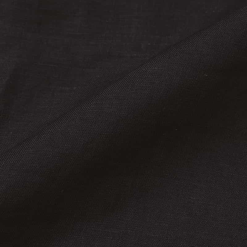 FINAMORE FINAMORE＜フィナモレ＞ リネンシャツ"PANTELLERIA" BLACK