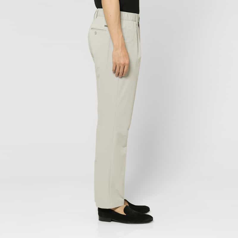 HERNO HERNO＜ヘルノ＞ セットアップ シアサッカー素材ストレッチパンツ LIGHT GRAY