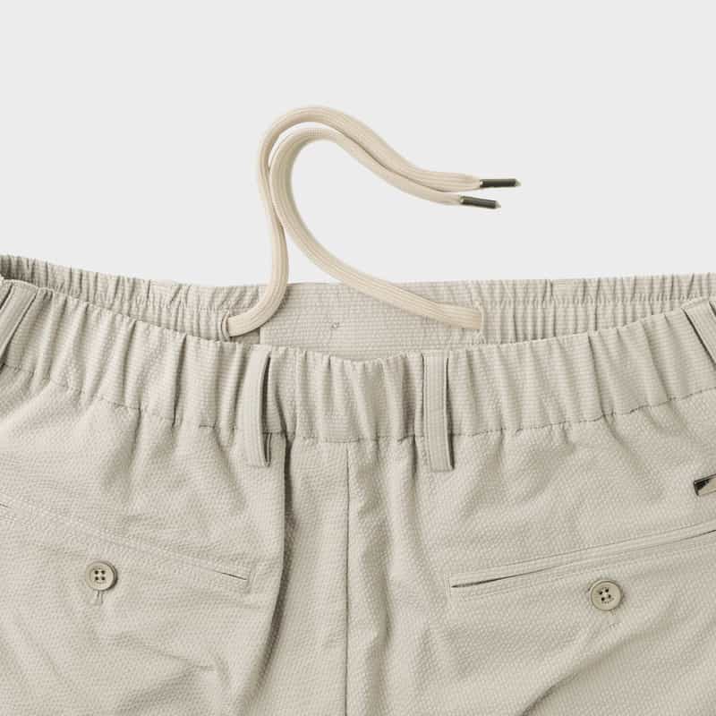 HERNO HERNO＜ヘルノ＞ セットアップ シアサッカー素材ストレッチパンツ LIGHT GRAY