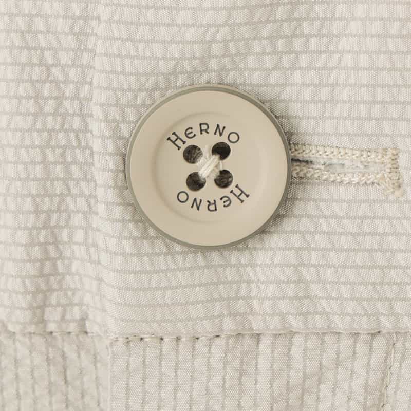 HERNO HERNO＜ヘルノ＞ セットアップ シアサッカー素材ストレッチパンツ LIGHT GRAY