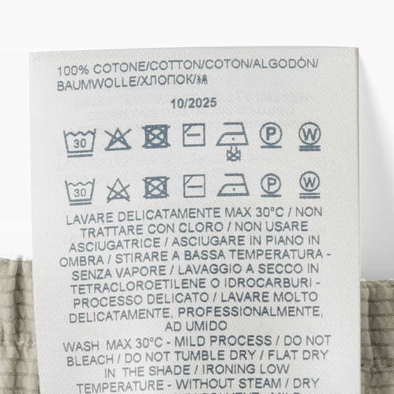 HERNO HERNO＜ヘルノ＞ セットアップ シアサッカー素材ストレッチパンツ LIGHT GRAY