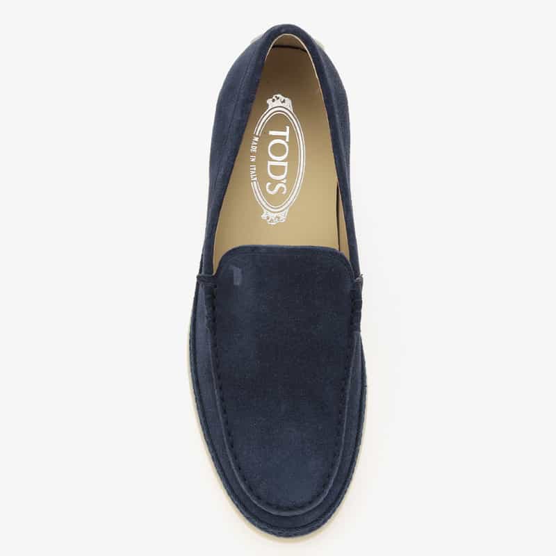 TOD’S TOD'S＜トッズ＞ スエードスリッポン NAVY