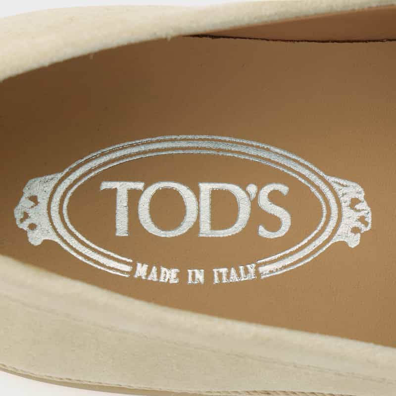 TOD’S TOD'S＜トッズ＞ スエードスリッポン BEIGE