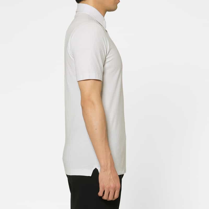ZANONE ZANONE＜ザノーネ＞ アイスコットンポロシャツ LIGHT GRAY
