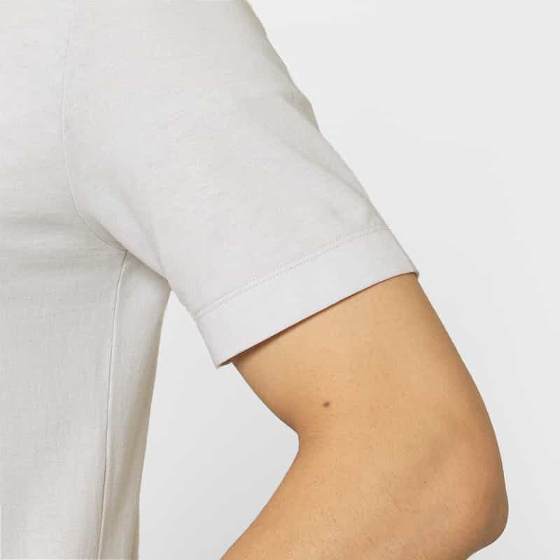 ZANONE ZANONE＜ザノーネ＞ アイスコットンポロシャツ LIGHT GRAY