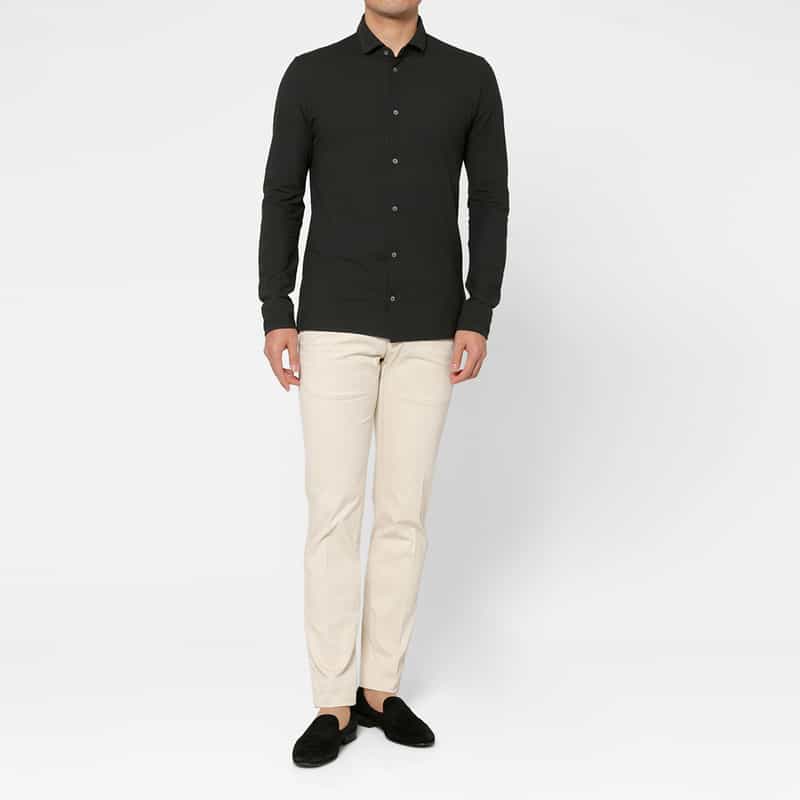 ZANONE ZANONE＜ザノーネ＞ アイスコットンシャツ GRAY