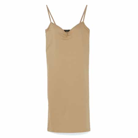 ウォッシャブル カップ付きキャミソールドレス