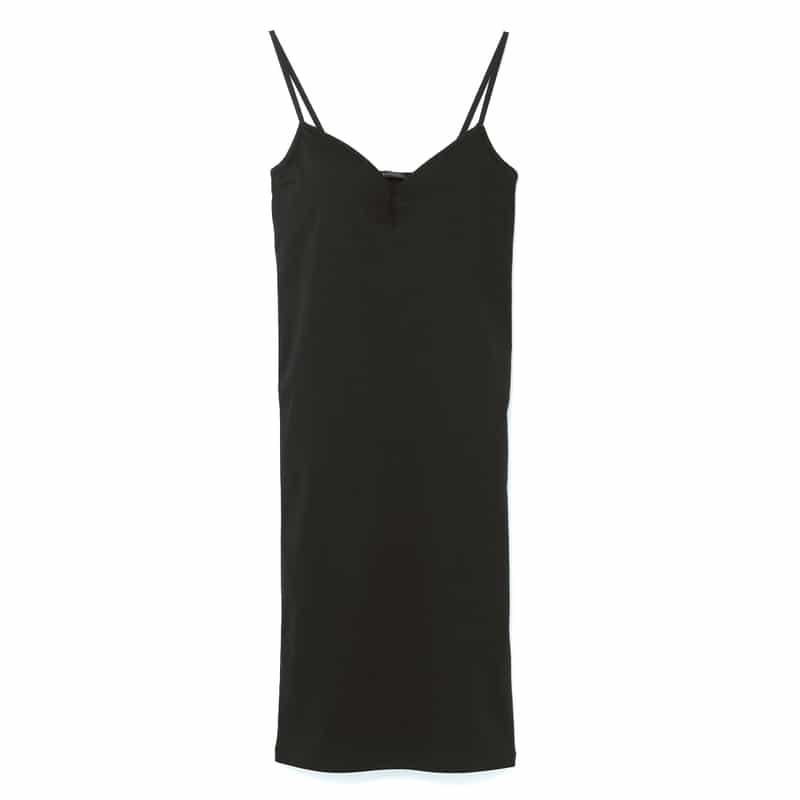 ウォッシャブル カップ付きキャミソールドレス