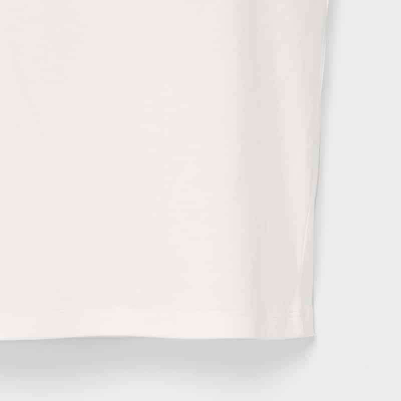 BARNEYS NEW YORK ウォッシャブル カップ付きベアトップキャミソール WHITE