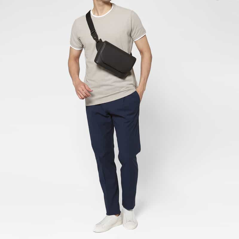 ETIAM ETIAM＜エティアム＞ ボディバッグ BLACK