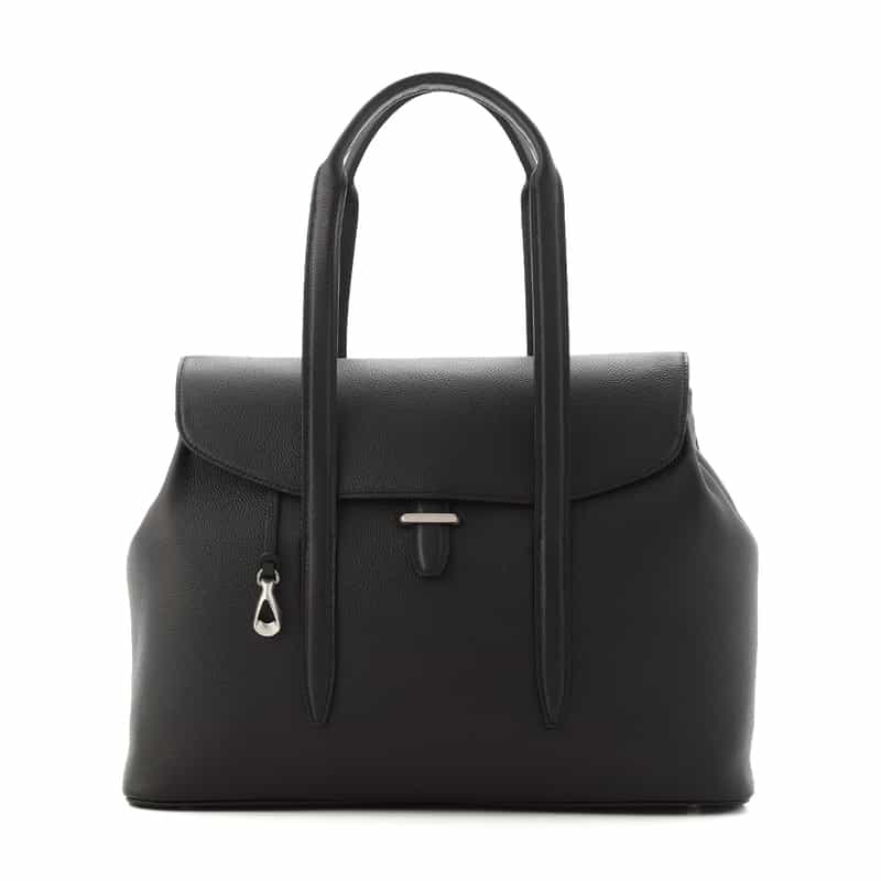 ETIAM ETIAM＜エティアム＞ バーニーズ　ニューヨーク限定 フラップトートバッグ BLACK