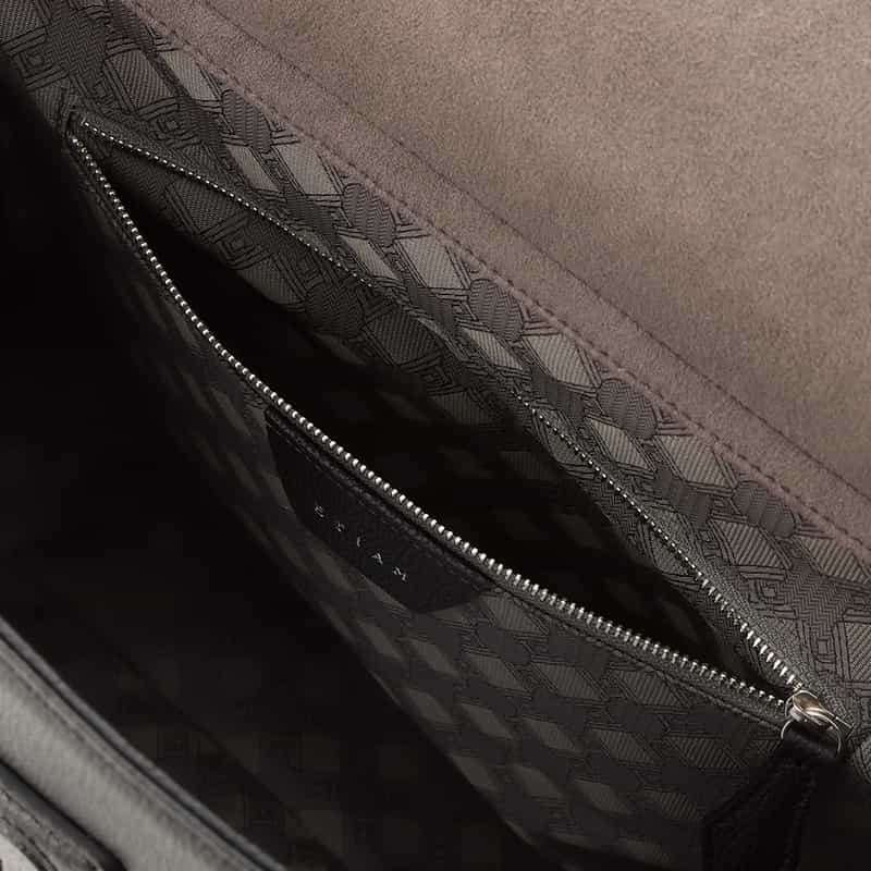 ETIAM ETIAM＜エティアム＞ バーニーズ　ニューヨーク限定 フラップトートバッグ BLACK