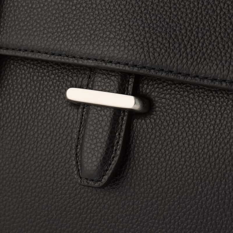 ETIAM ETIAM＜エティアム＞ バーニーズ　ニューヨーク限定 フラップトートバッグ BLACK